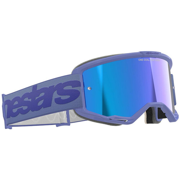 Alpinestars - Masque Vision 5 Wordmark Mirror Violet / Bleu