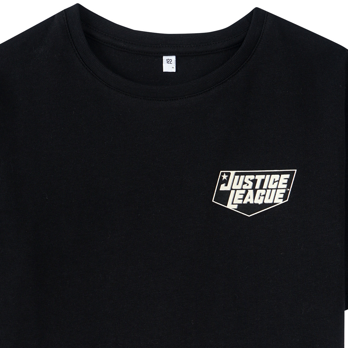 Topolino Justice League T-Shirt mit Rücken-Print schwarz