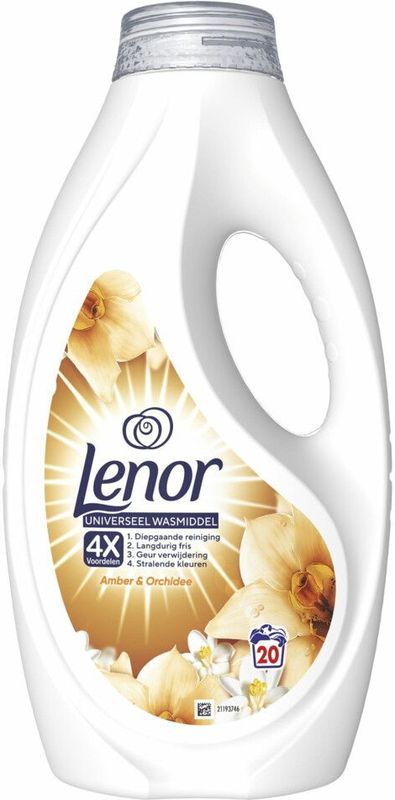 Lenor - Amber & Orchidee - Vloeibaar Wasmiddel - 1.5L