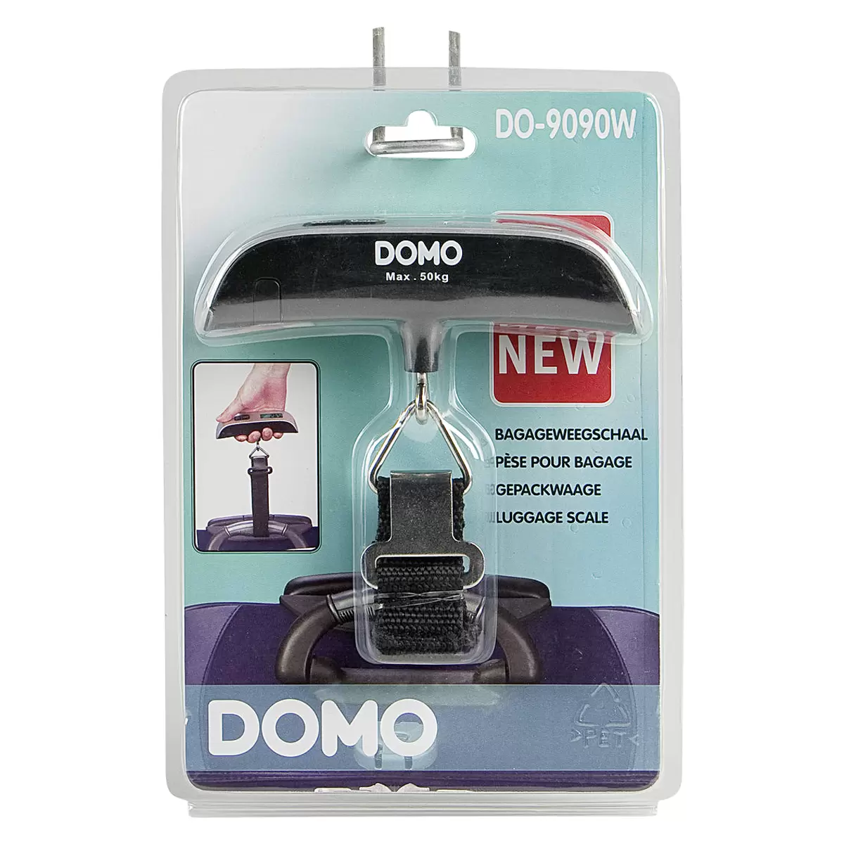 Gepäckwaage DO9090W Domo Silber