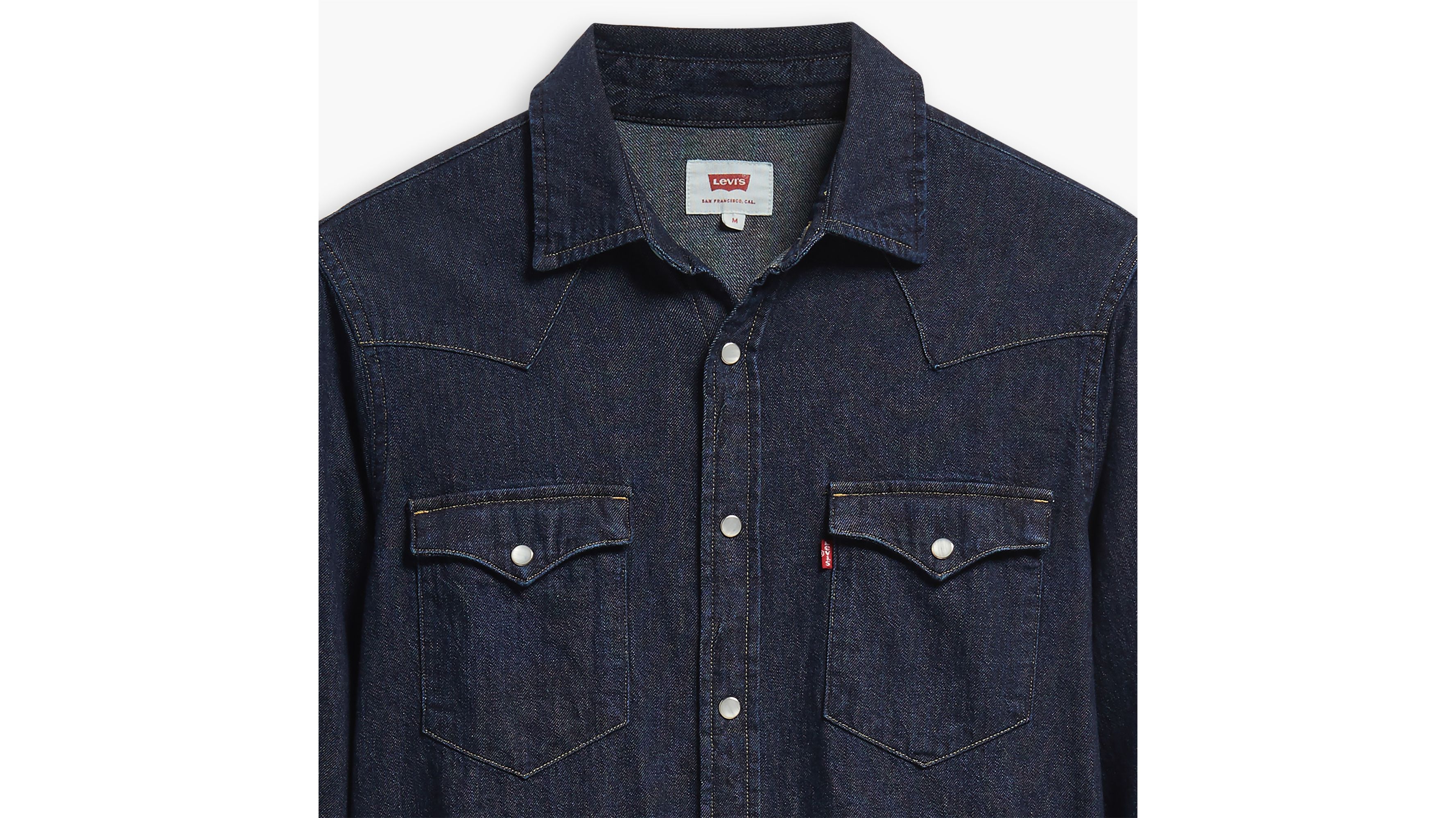 Chemise Western Classique - Red Cast Rinse Takedown - Bleu