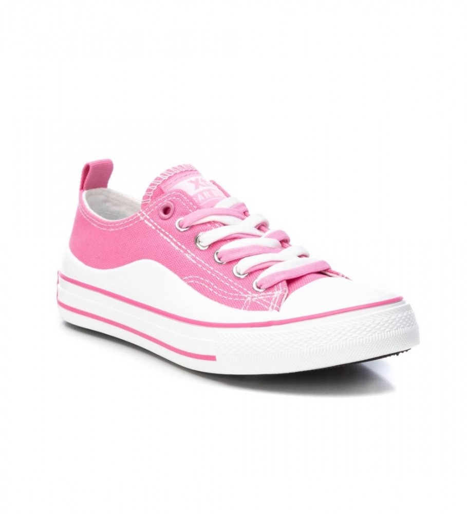 Tênis infantil Xti 150456 branco e rosa