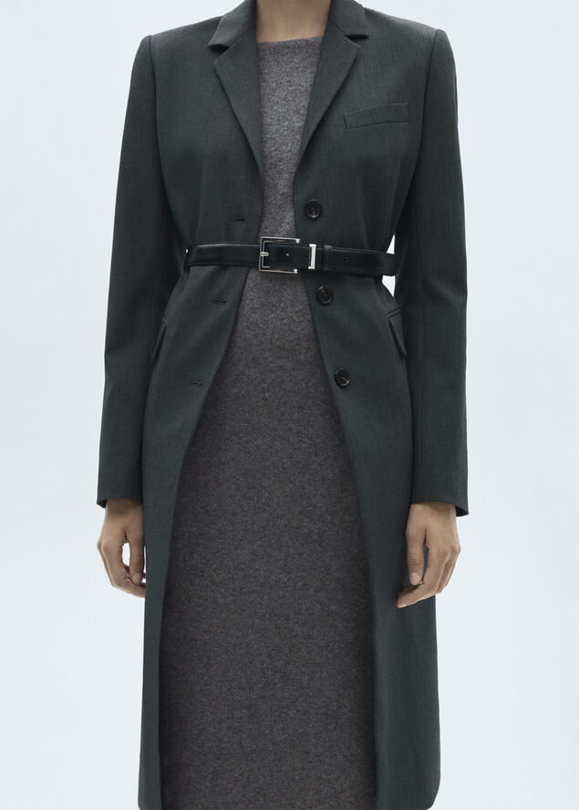 MANGO DRESS. -- SEEDS Medium grey