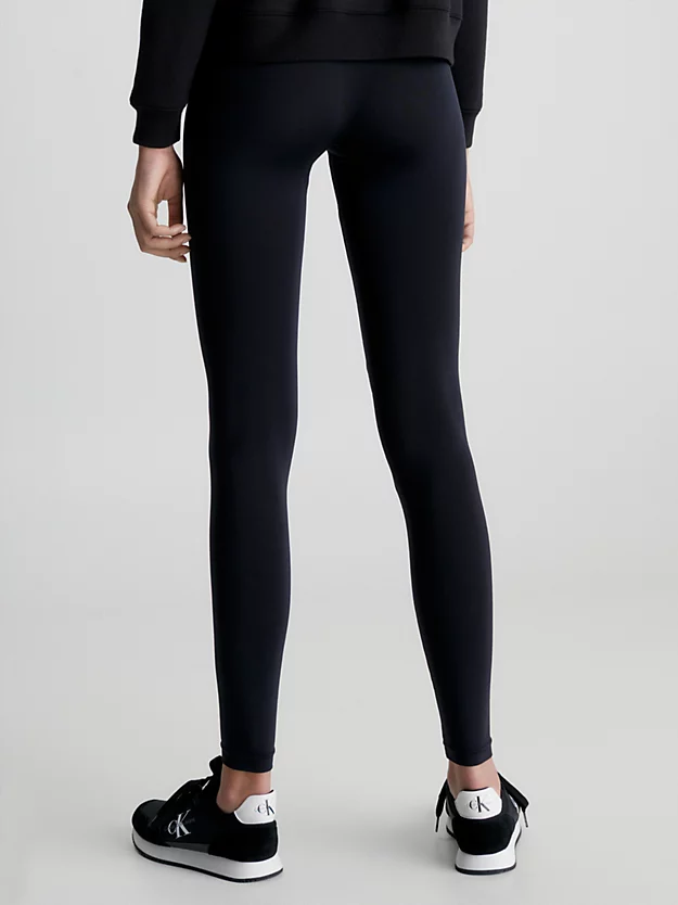 Calças legging de cintura alta