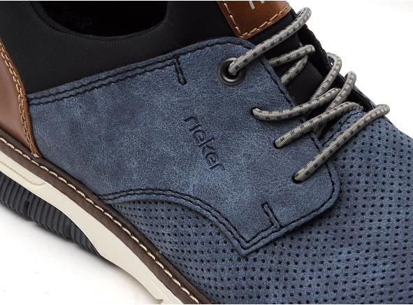 Rieker basses homme 14450 bleu
