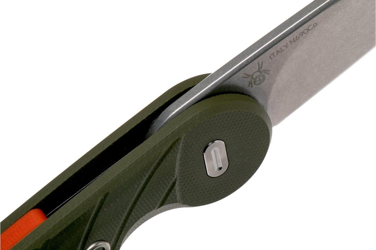 Fox Knives Radius FX-550 G10OD, OD-Green zakmes