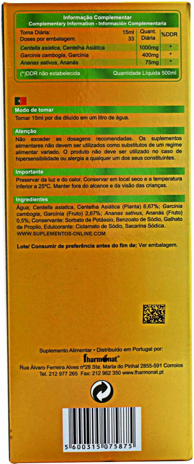 Fharmonat Xarope Centella Asiática 500ml