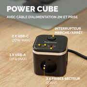 Cube multiprise Power Cube, type E