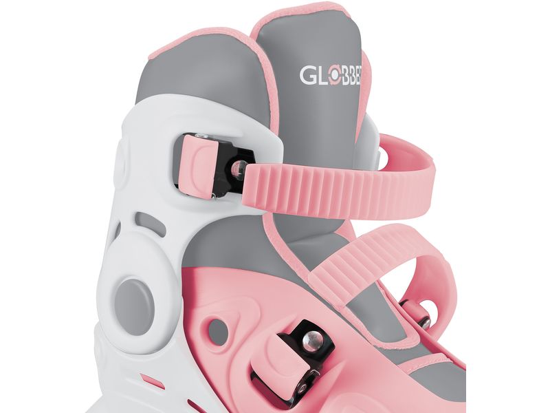 GLOBBER Inline-Skates 2 in 1 Gr. 30-33, Pastel Pink Anpassbare Skates
