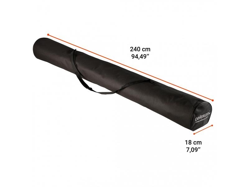 Celexon Softcase 219 cm für Stativ-Leinwand Zum Transport Ihrer Stativleinwand