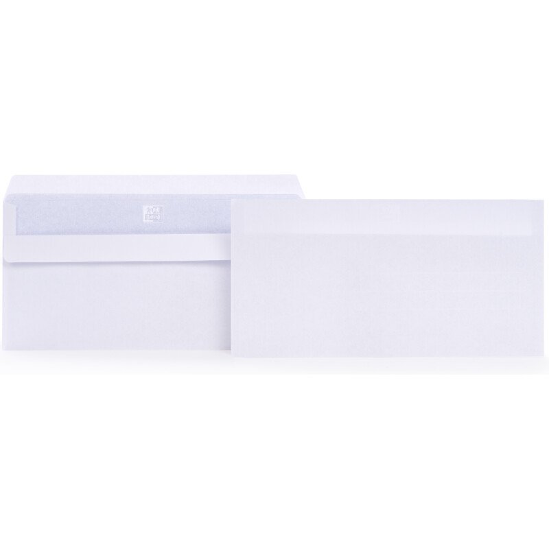 EnveloPPe Oxford 110X220 X50 Autocollante Blanche