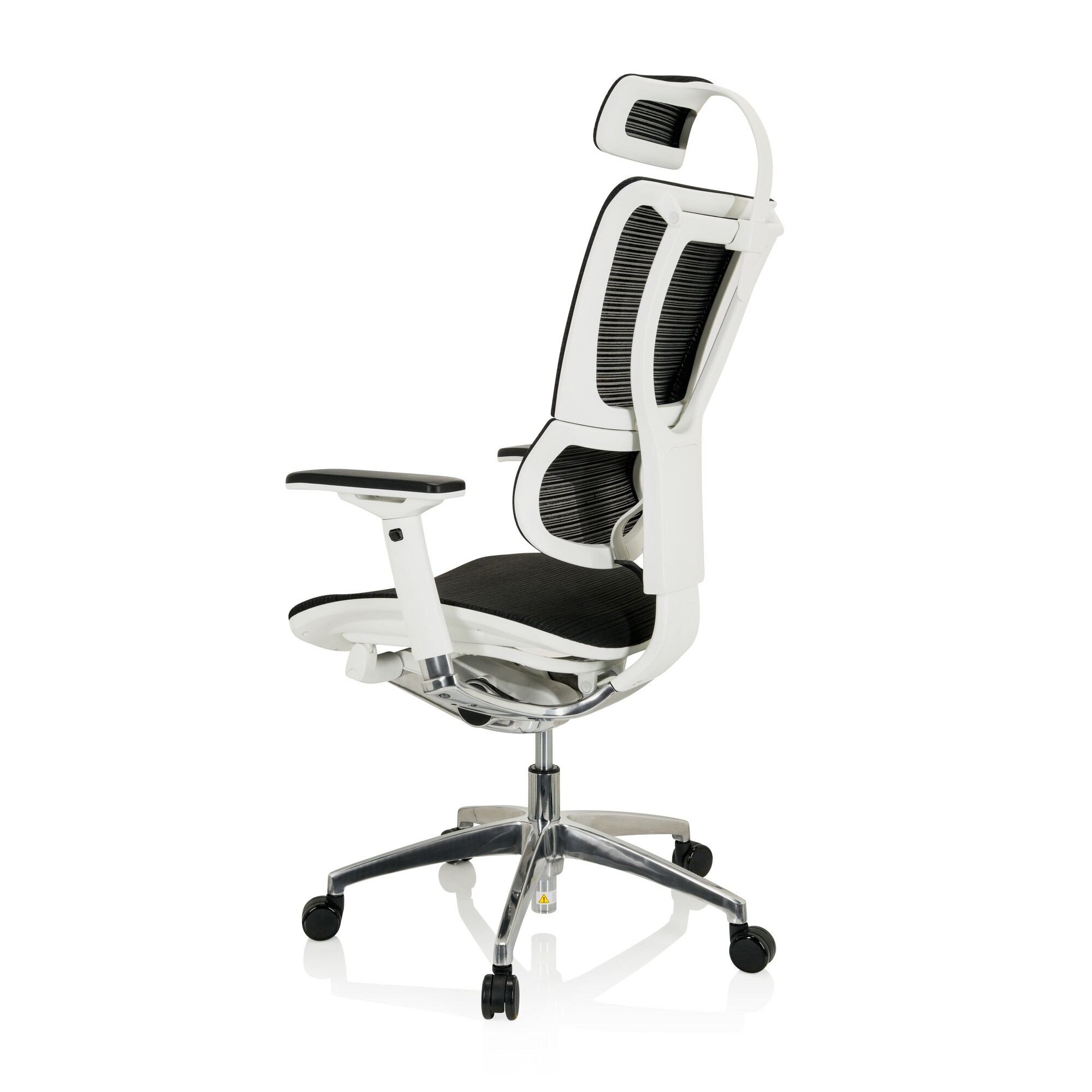 Luxus Chefsessel ERGOHUMAN SLIM Netzstoff mit Armlehnen (höhenverstellbar) hjh OFFICE