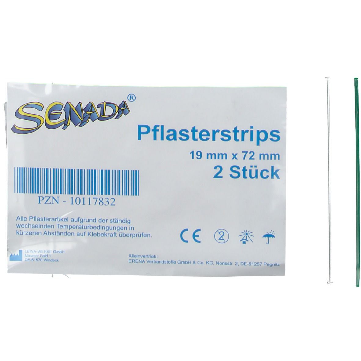 SENADA® Pflasterstrips 19 x 72 mm