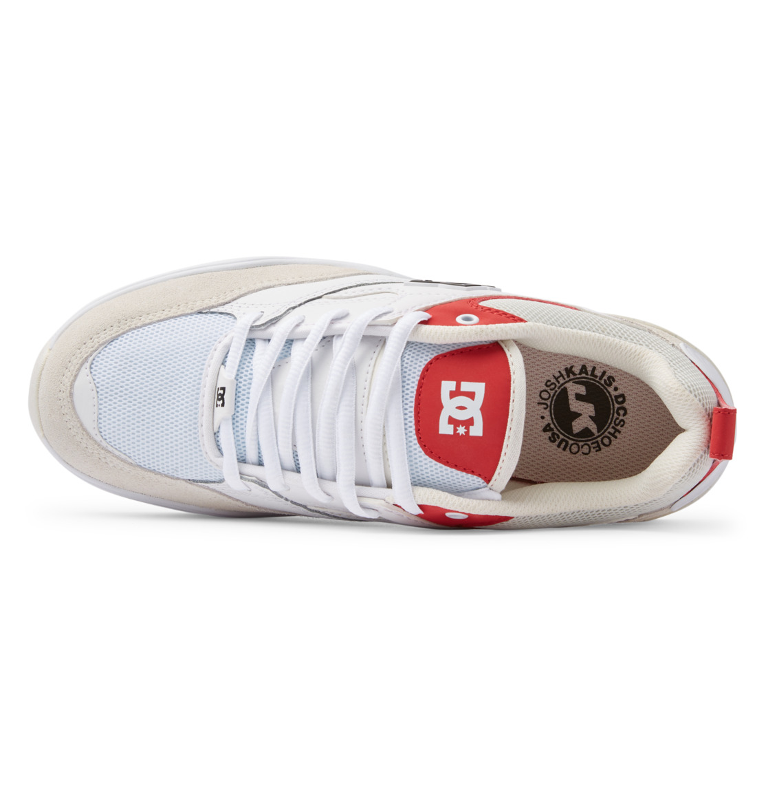 DC Shoes Ascend S White Red 8 US / 40.5 EU