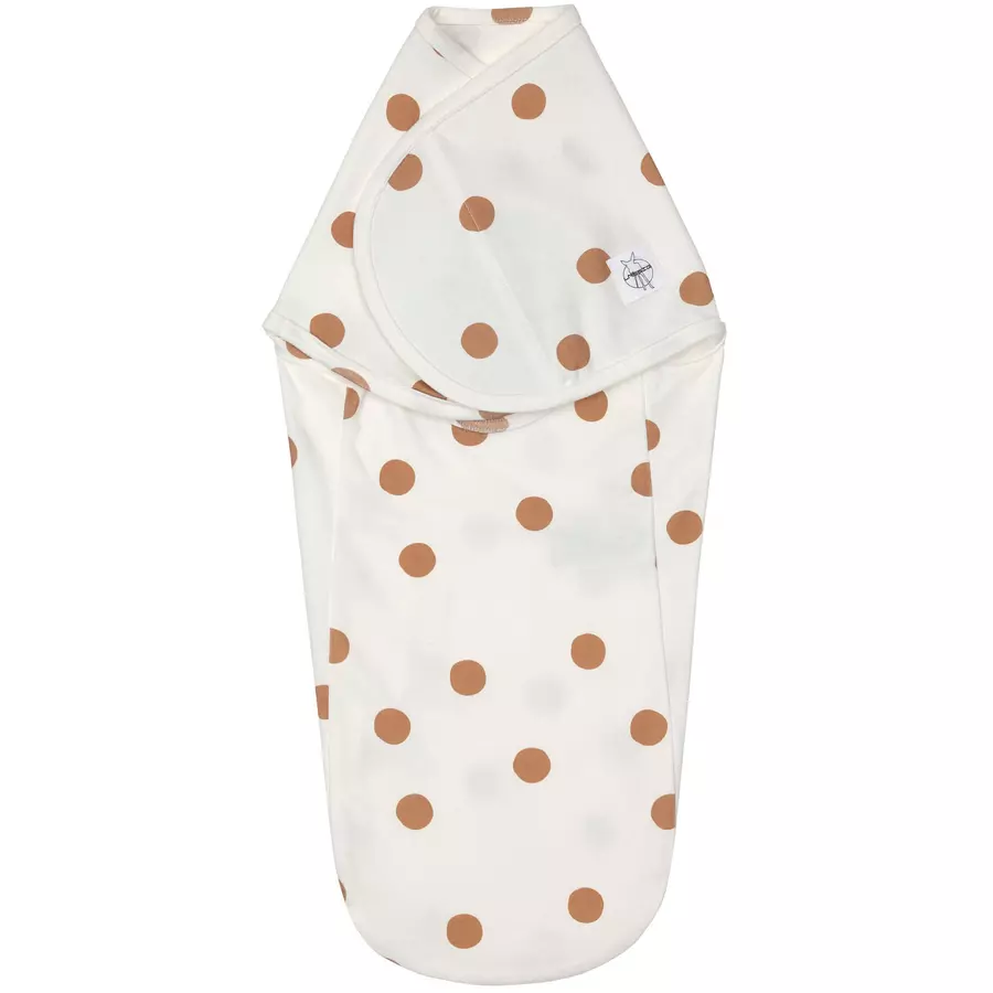 LÄSSIG Pucksack Big Dots weiß