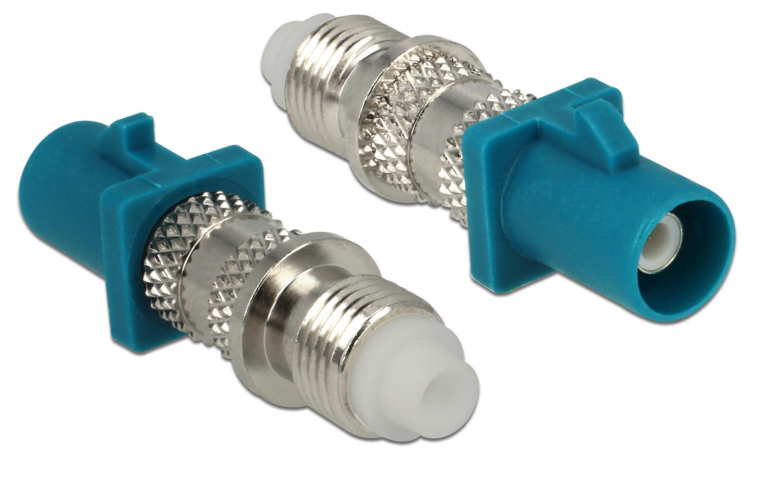 Antennenadapter FAKRA Z Stecker (m) - FME Buchse (f)Delock Adapter FAKRA Z Stecker zu FME Buchse