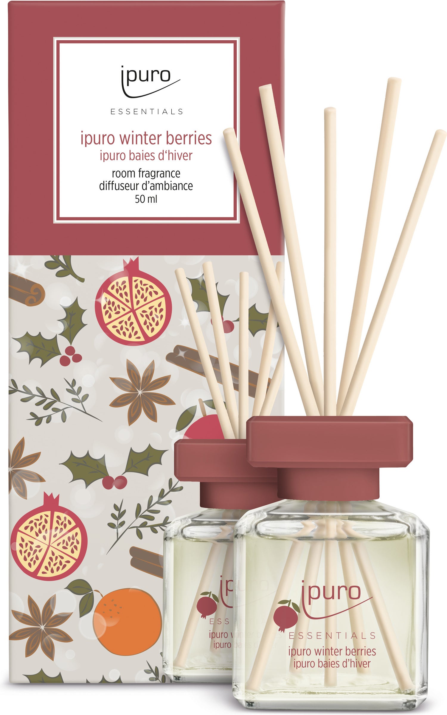 Ipuro geurstokjes Berries fruitig 50 ml