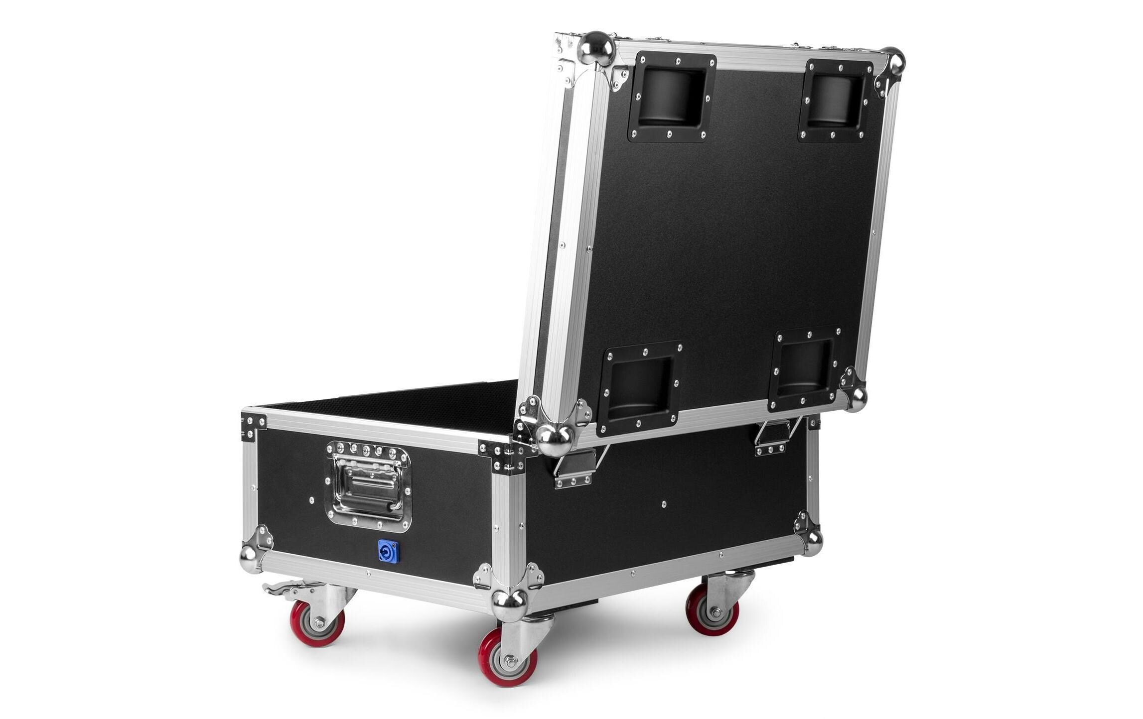 Flightcase FCC9<br>Flightcase mit Aufladefunktion für Uplights der BBP9 Serie