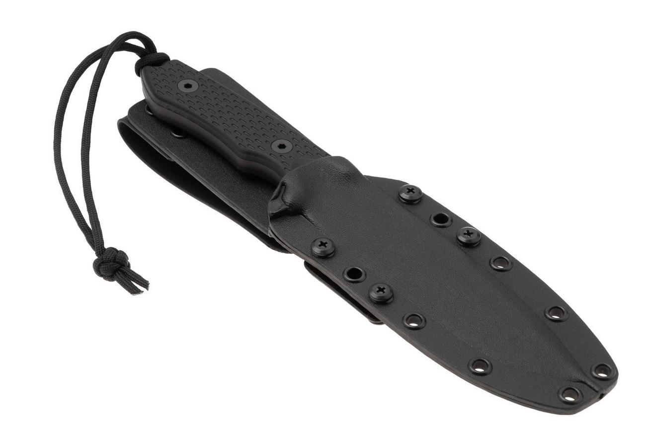 Spartan Blades Ronin Shinto SB47BKBKKYBK Black, Black Micarta, survivalmes, kydex schede