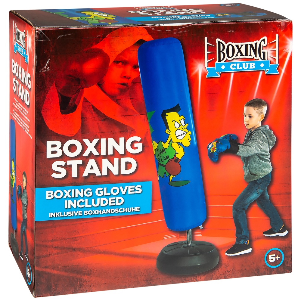Boxständer mit Handschuhen