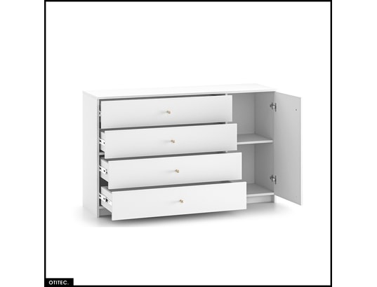 OTITEC - Commode - h.85 x l.134 x p.40 cm - lucia