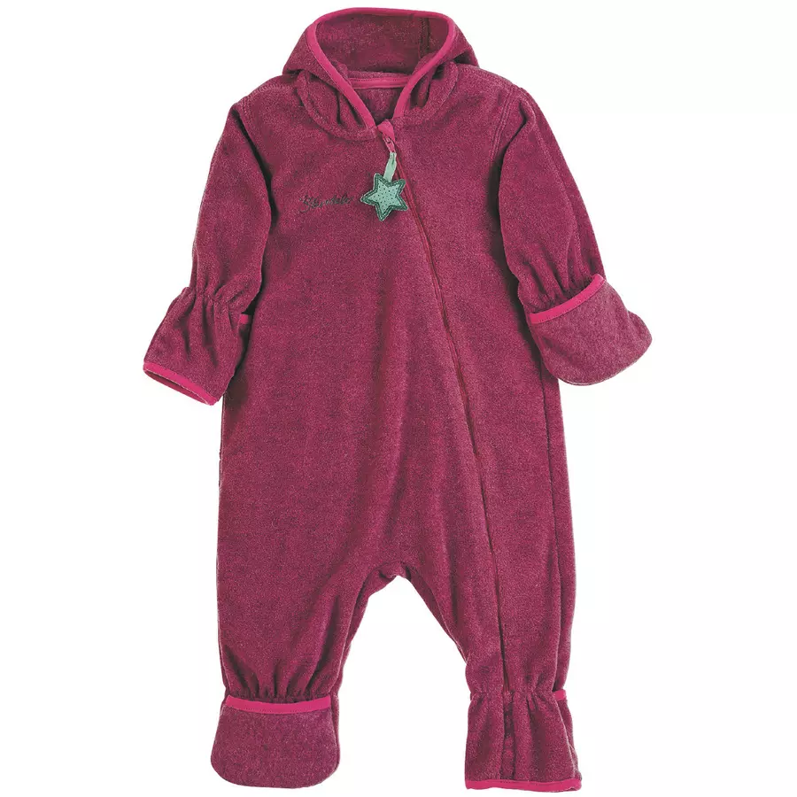 Sterntaler Overall Fleece magenta melange