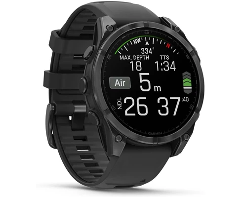 Garmin Fenix 8 AMOLED 47mm, Slate Gray Steel/Black