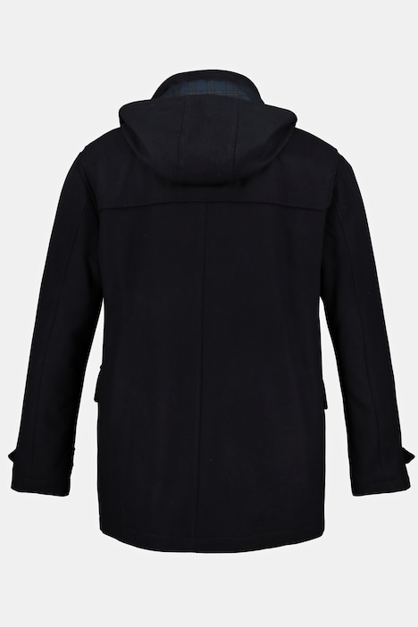 Dufflecoat, wasserabweisend, Knebel Knöpfe, bis 8 XL