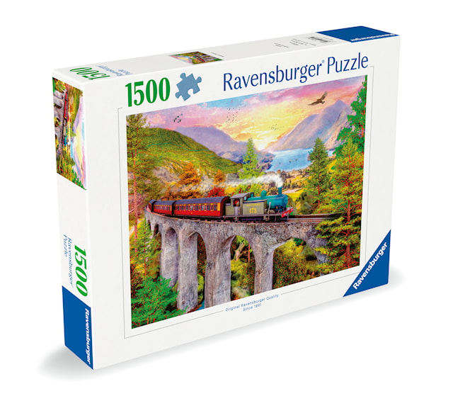 Puslespill Autumn Viaduct 1500 brikker, Ravensburger