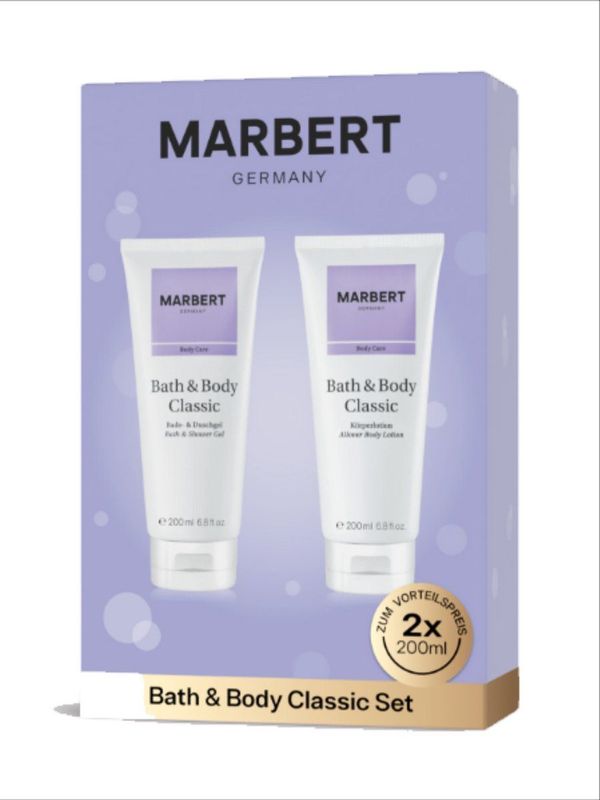 Marbert - Bath & Body Classic - Douchegel en Bodylotion - 200 ml - Cadeauset