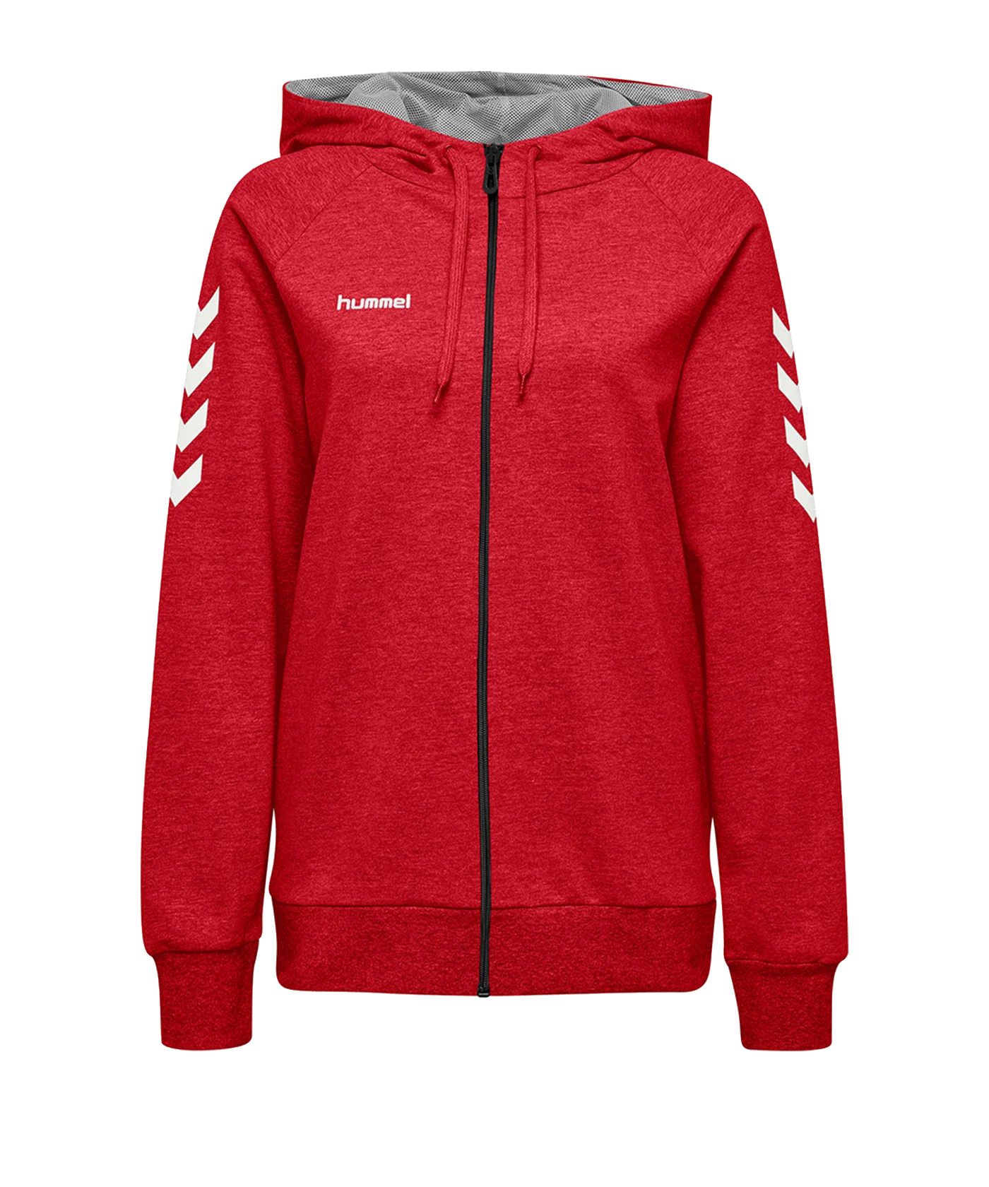Hummel Cotton Kapuzenjacke Damen Rot F3062
