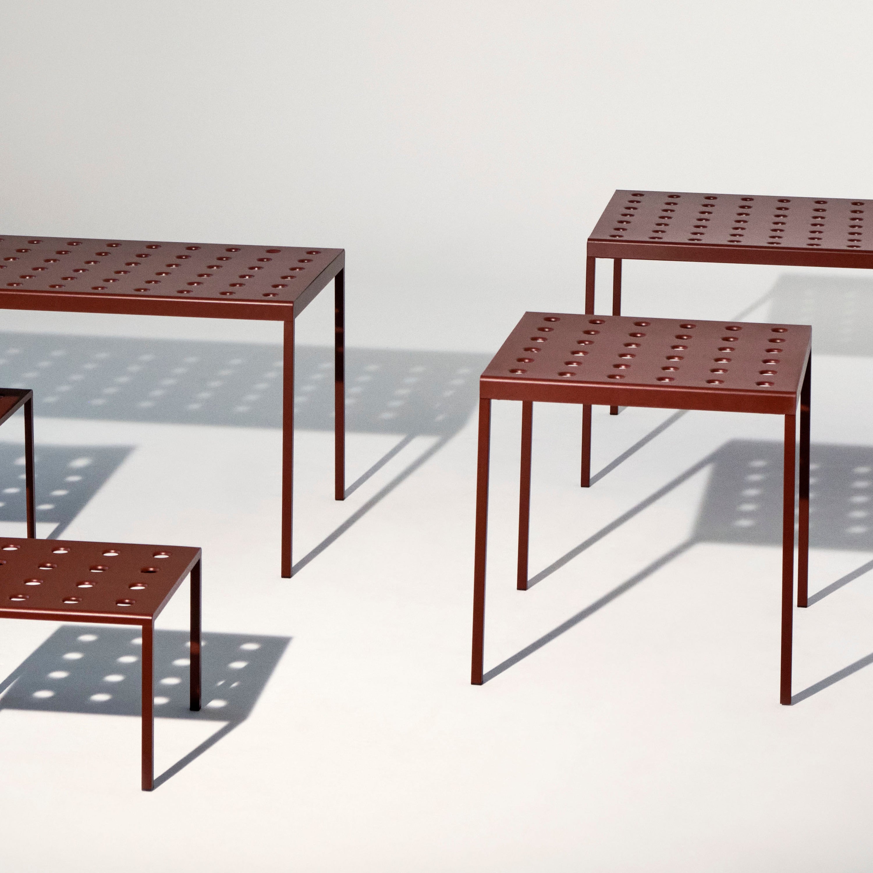 HAY Balcony Eettafel 190 x 87 cm - Anthracite