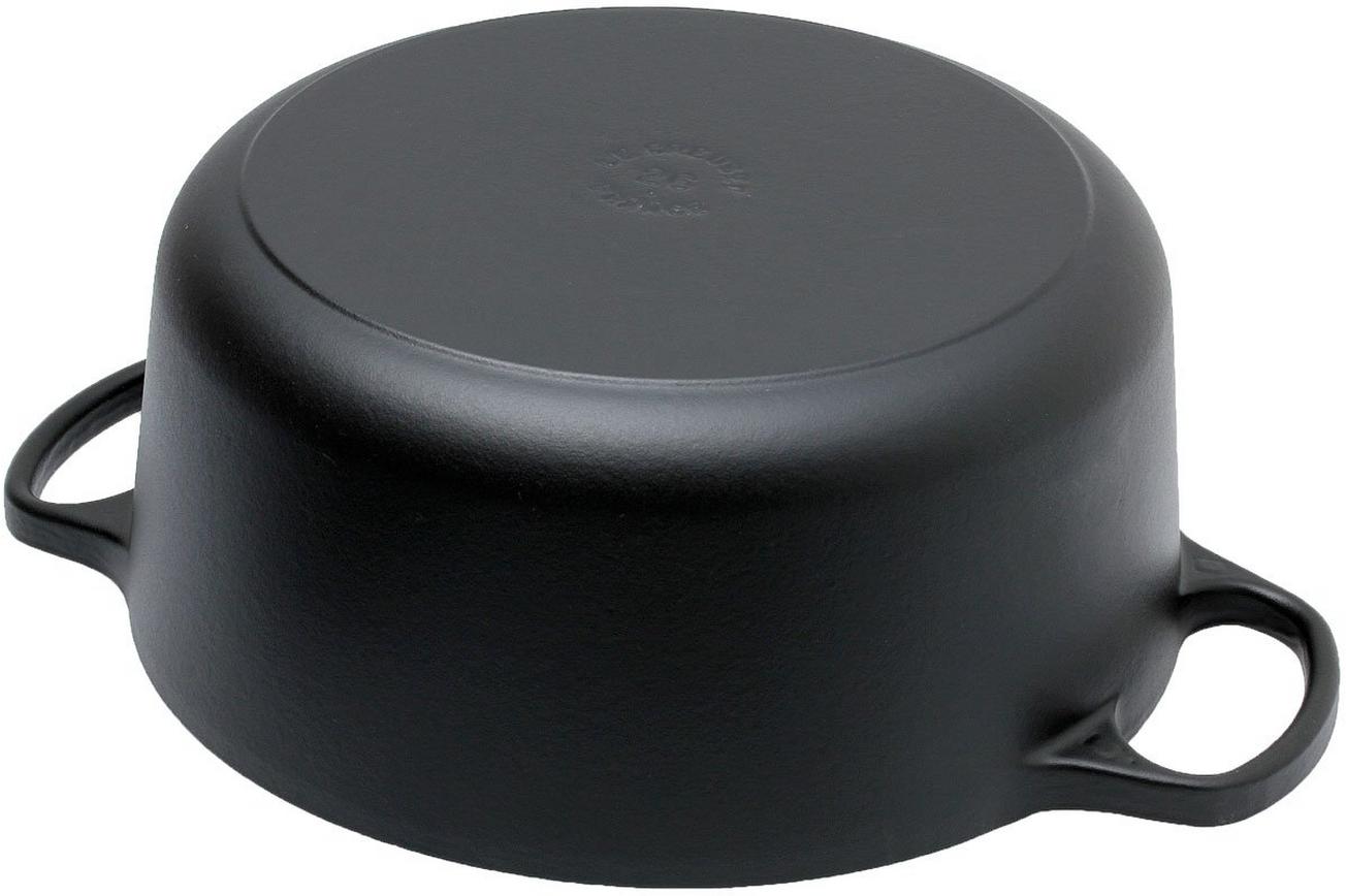Le Creuset braadpan - cocotte 26cm, 5,3L zwart