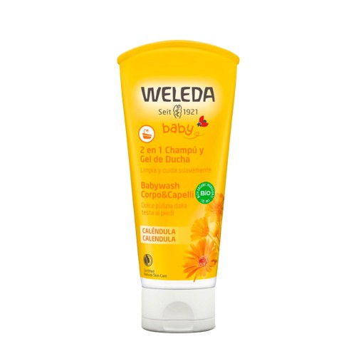 Weleda Calêndula Shampoo e Gel de Duche 200ml
