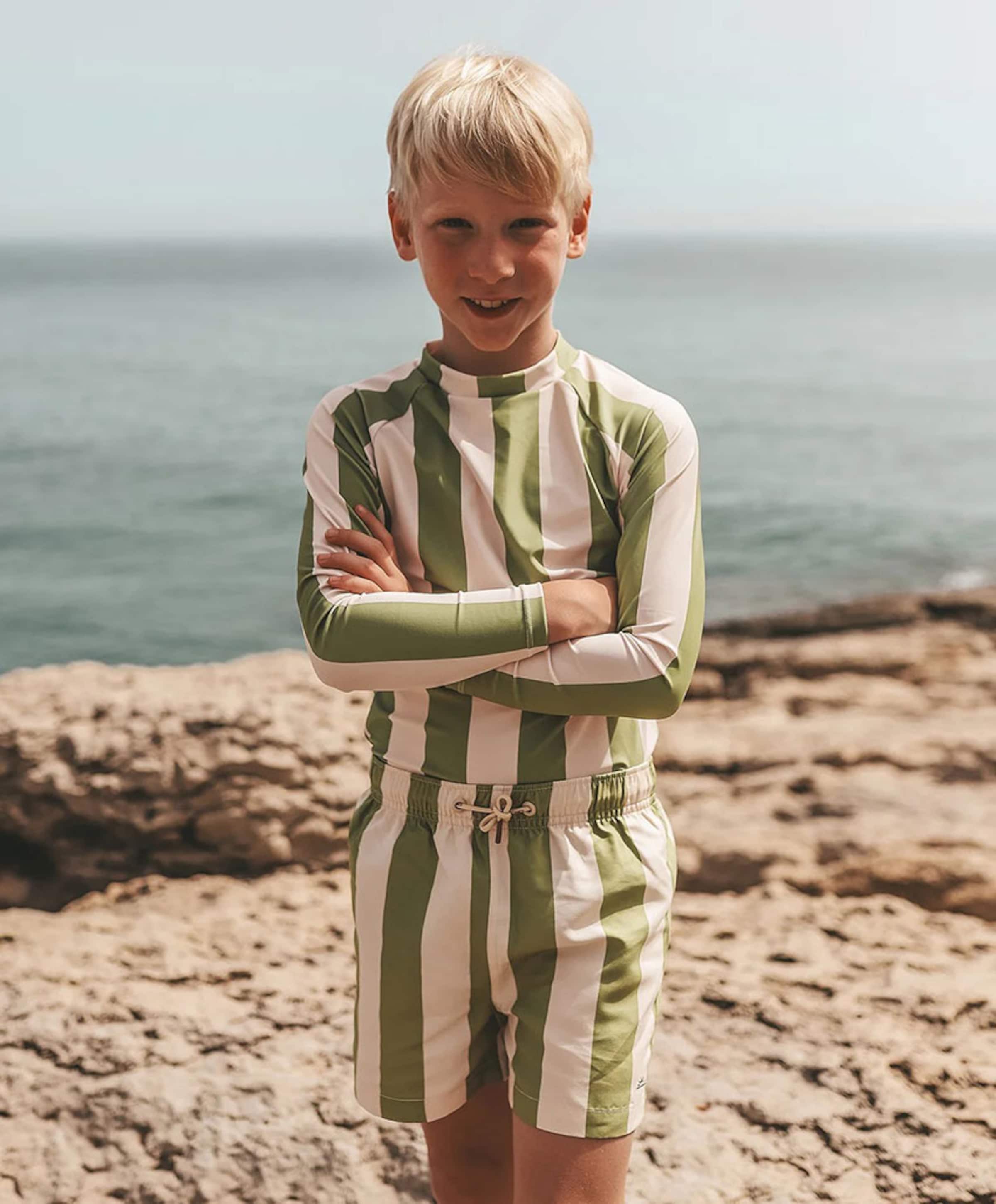 Salted stories Zwemshirt groen