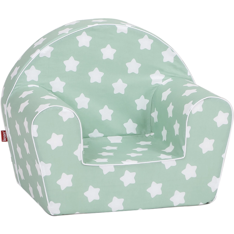 knorr toys® Kindersessel Green white stars grün