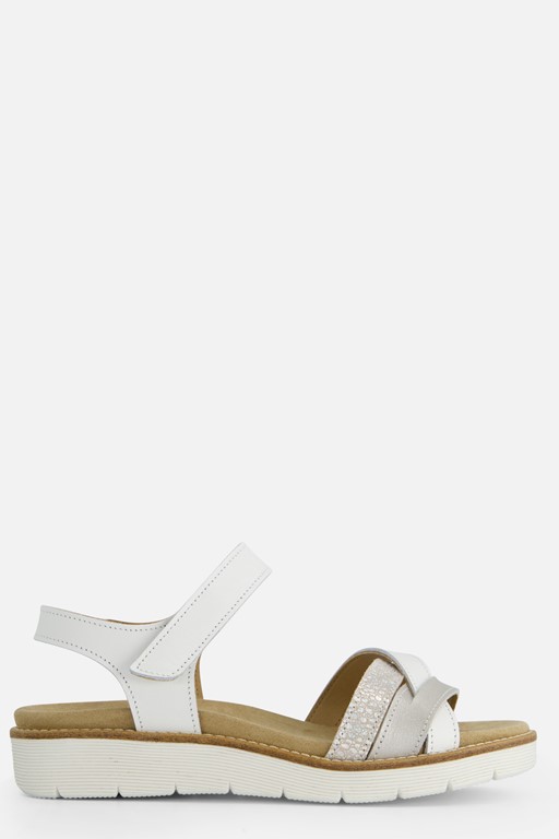 Feyn Nora 03 Sandalen wit Leer
