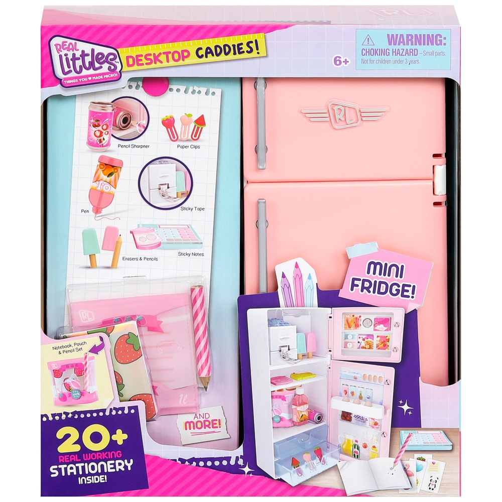 Real Littles Desktop-Caddies – Mini-Kühlschrank