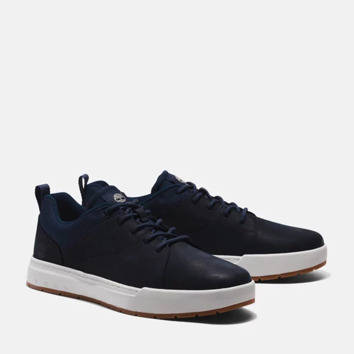 Chaussures Oxford Maple Grove en cuir pour homme en bleu marine