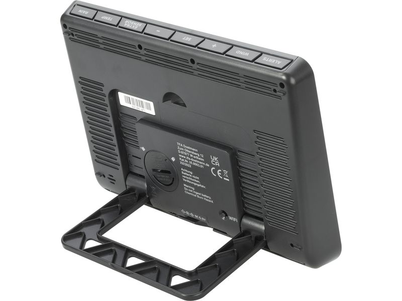 TFA Dostmann Wetterstation View Pro WLAN Schwarz Funk-Wetterstation mit WLAN