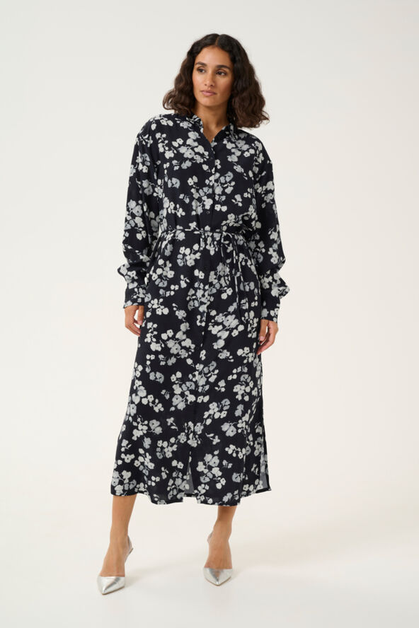 Kaffe KAalice Shirt Dress Marine flower