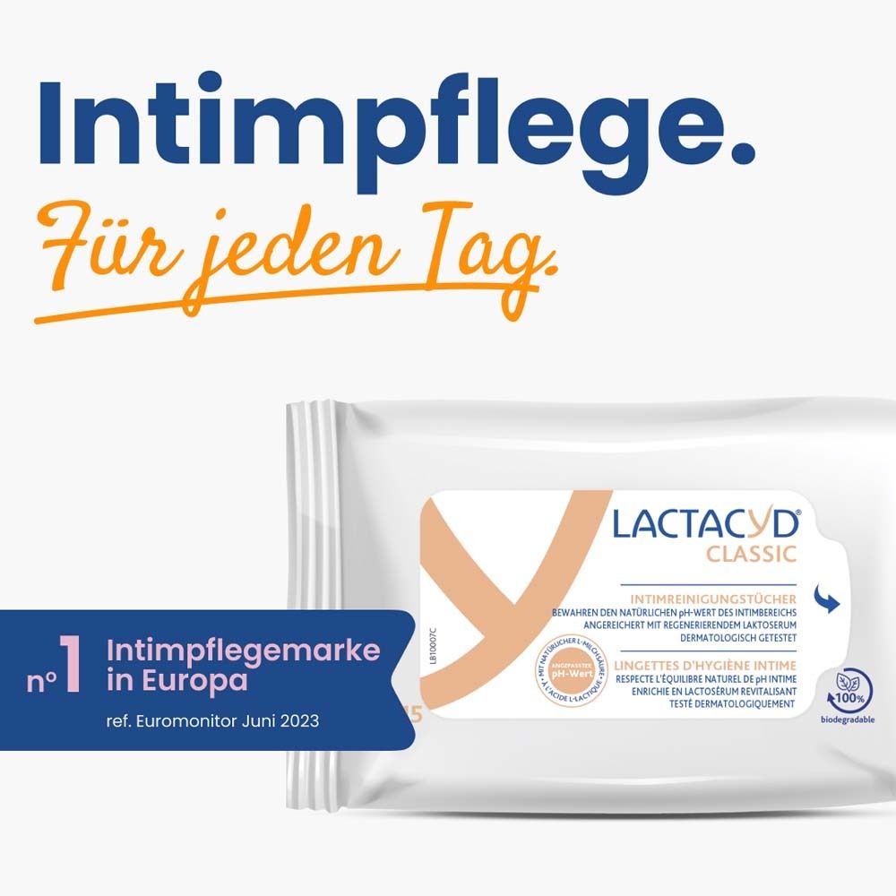 Lactacyd® Intim-Reinigungstücher