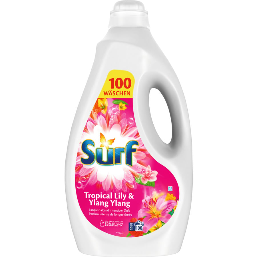 Surf Flüssig Waschmittel Color Spring Jasmin 100 Waschgänge