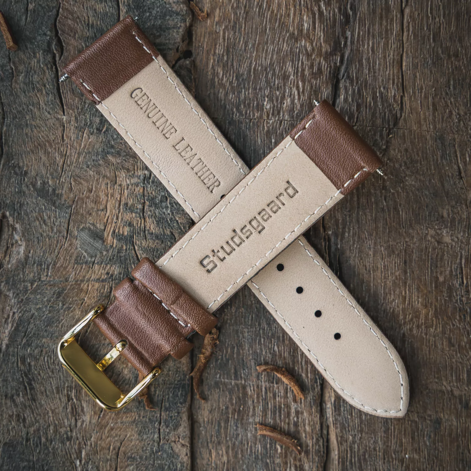 Studsgaard Læderrem SS014
