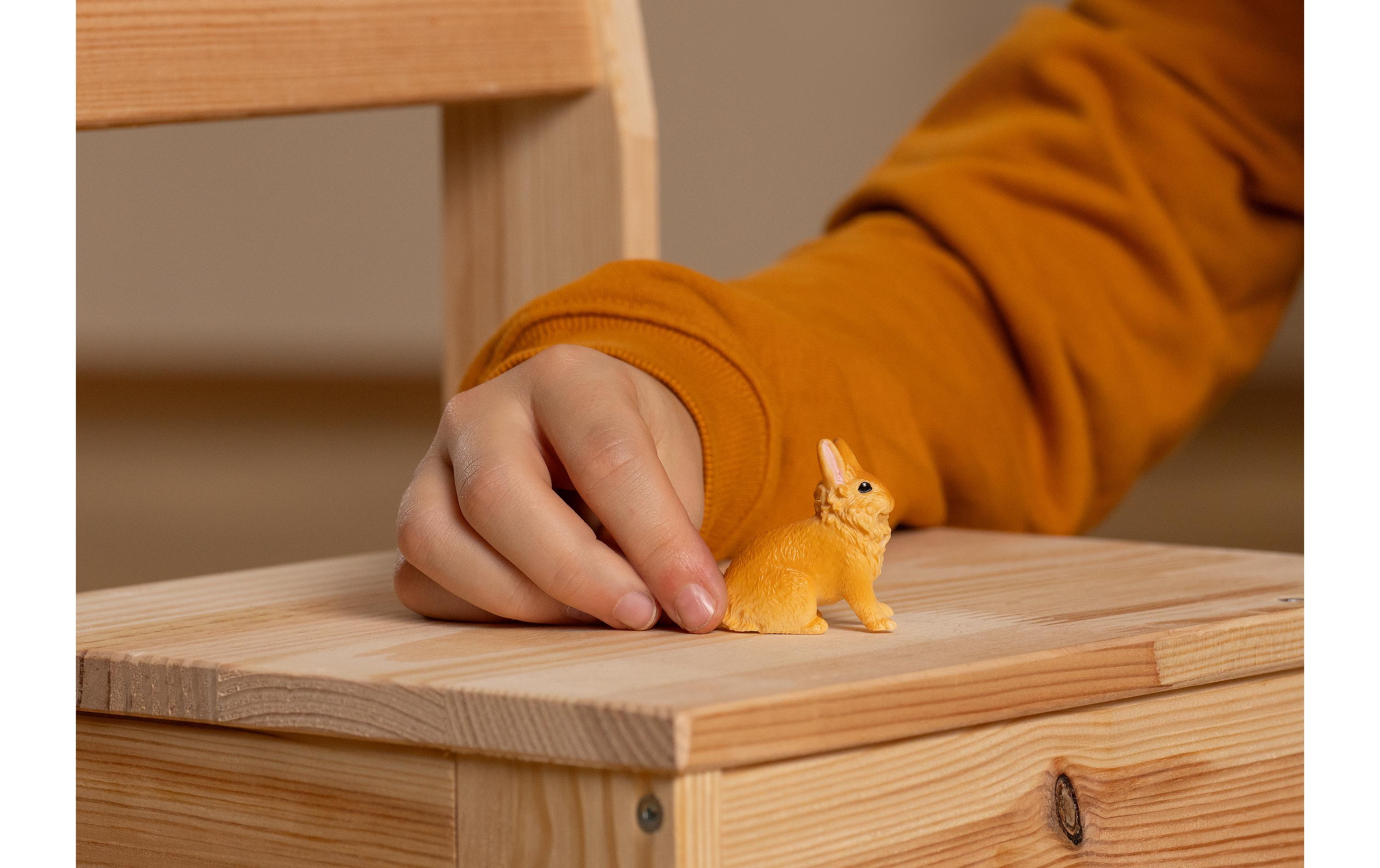Spielzeugfigur Farm World LöwenkopfkaninchenSpielzeug-Tierfigur