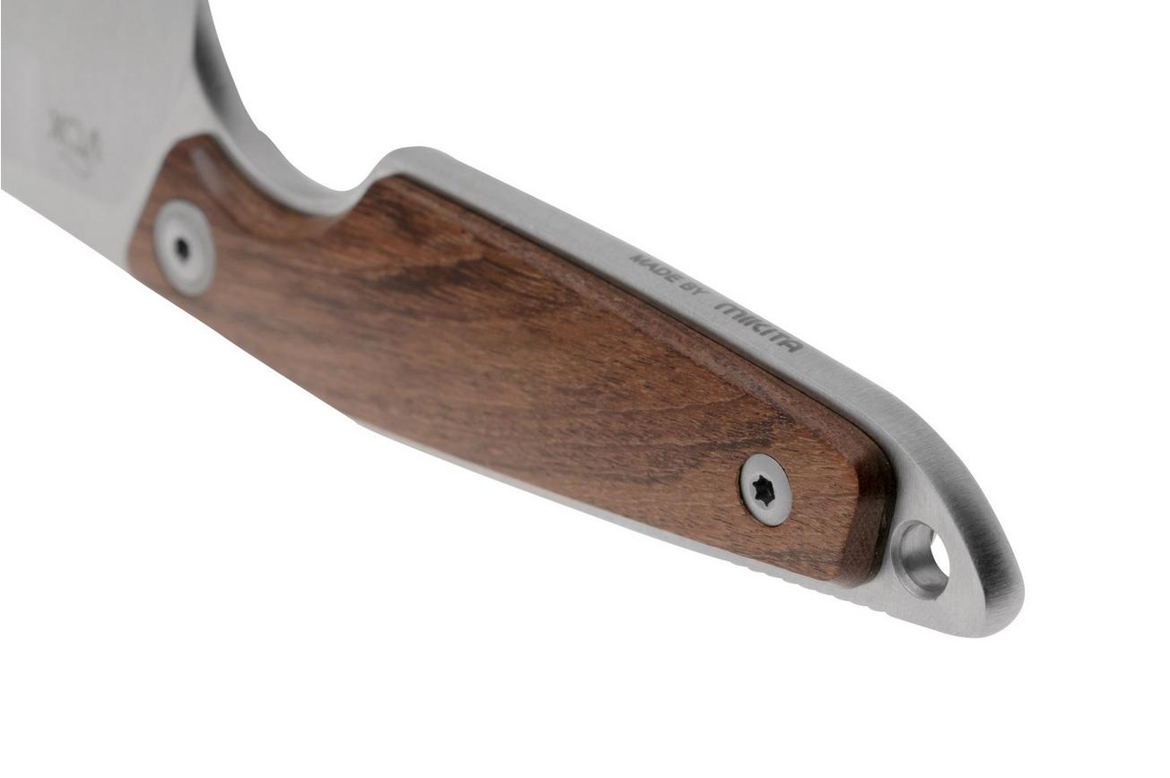 MKM Makro 2 Sheepfoot MK-MA02-S Santos Wood, vaststaand mes, Jesper Voxnaes design