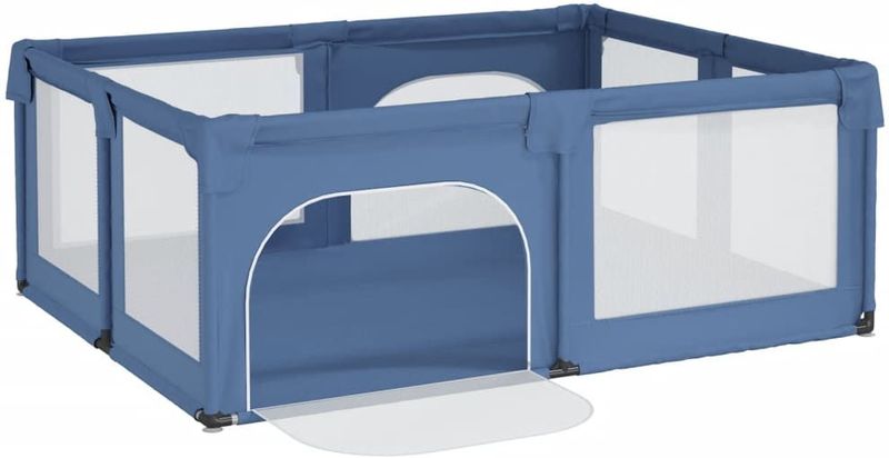vidaXL Babybox - Lichtblauw - Oxford Stof - 2 Deuren