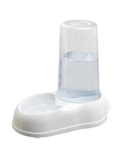 Ferplast Azimut Water\/Voerbak - Kattenvoerbak - 19.5x19x12.5 cm Assorti Kunststof