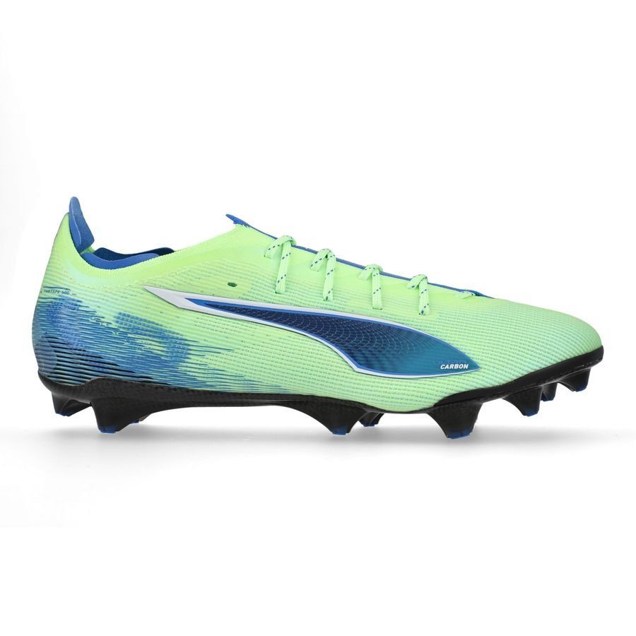 PUMA Ultra 5 Carbon FG Lights Out - Fizzy Apple/Blanc/Bleu Femme