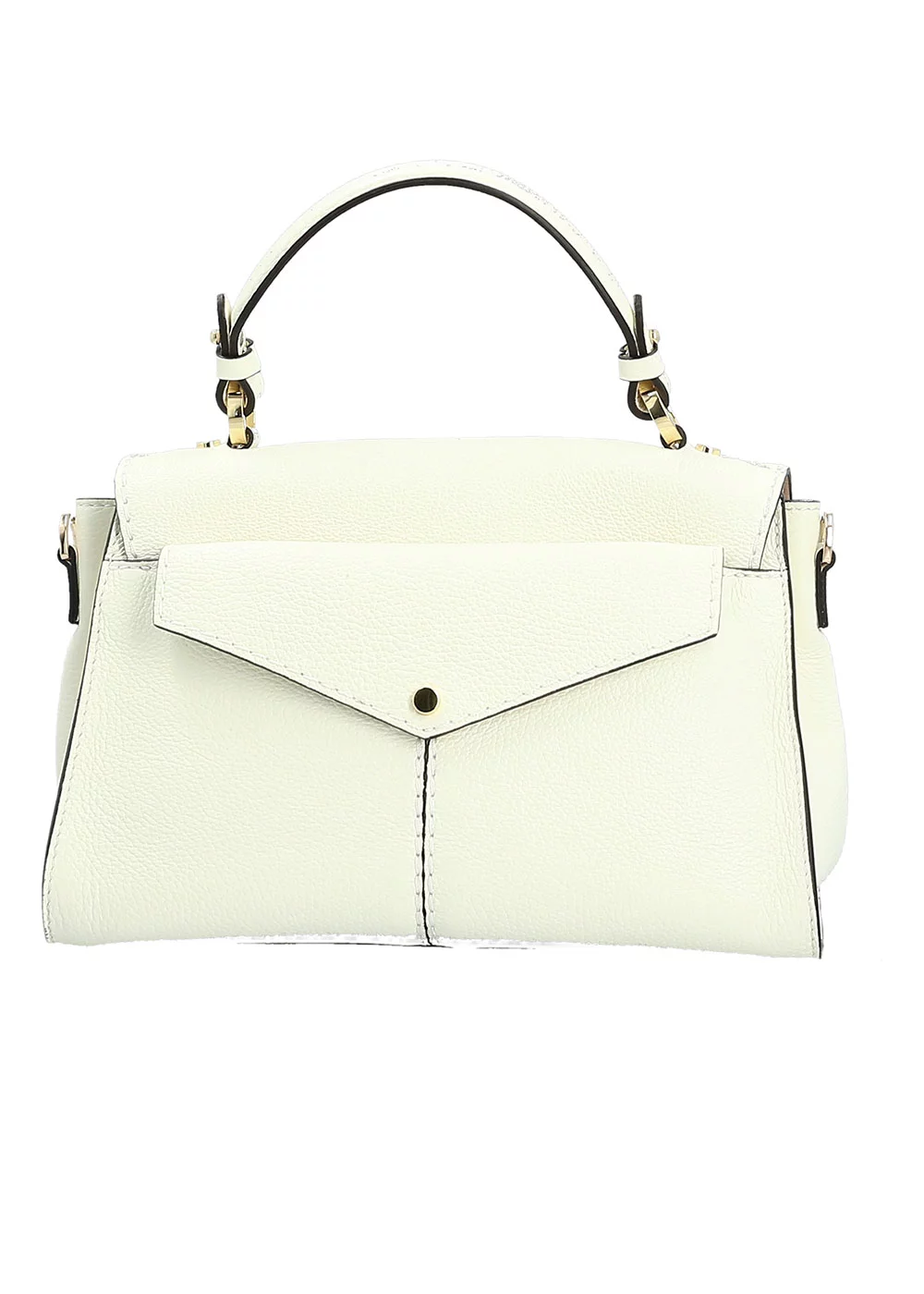 PETIT SAC RABAT INES CUIR BLANC